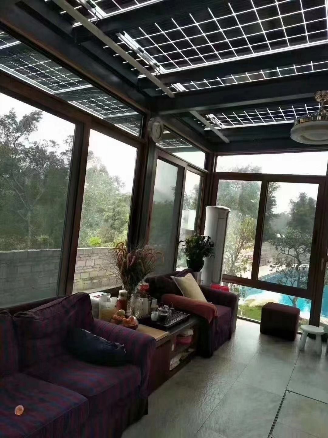 漯河20kw+15kwh智能AI别墅太阳能发电系统